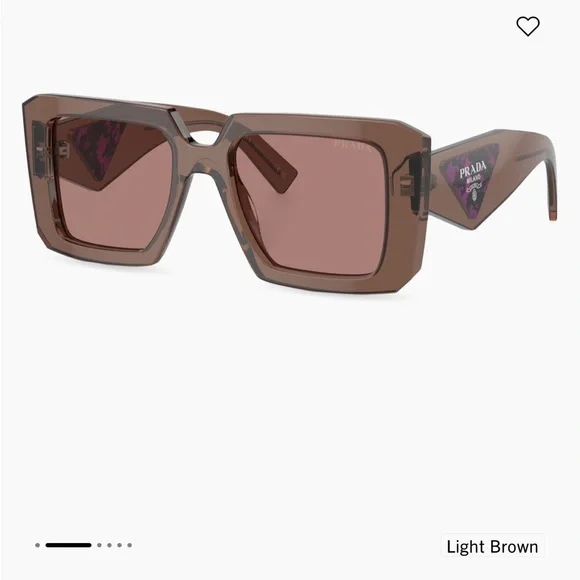 Prada 51MM sunglasses light brown NIB Prada | Light brown | Women main image 3